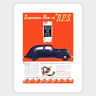 1935 NASH LAFAYETTE - advert Sticker